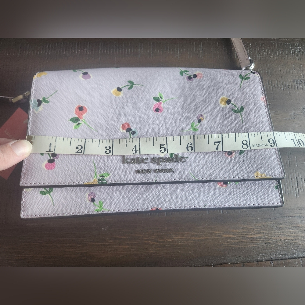 Kate Spade Pink Crossbody Bag with Floral Design - Picture 11 of 16